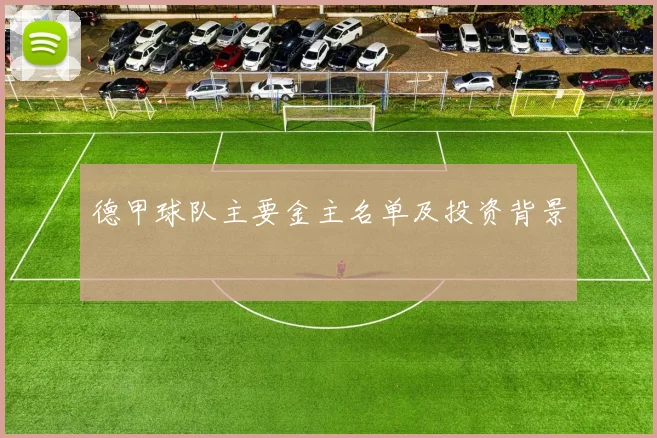 德甲球队主要金主名单及投资背景